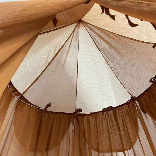 Voile pour lit bebe facile à installer Mousseline Douce