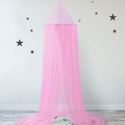 Voile pour lit bebe moustiquaire Étoilé
