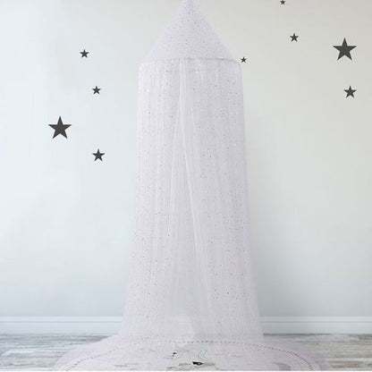 Voile pour lit bebe pailleté chaleureux Étoilé