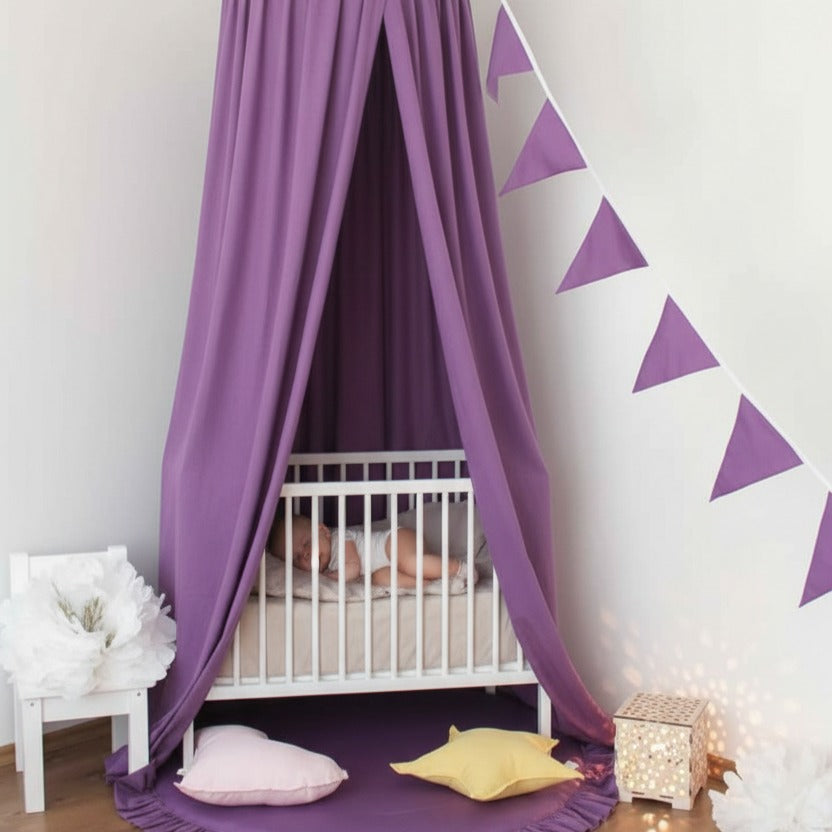 Voile pour lit bebe sécurisé sommeil paisible Cocon Nuit