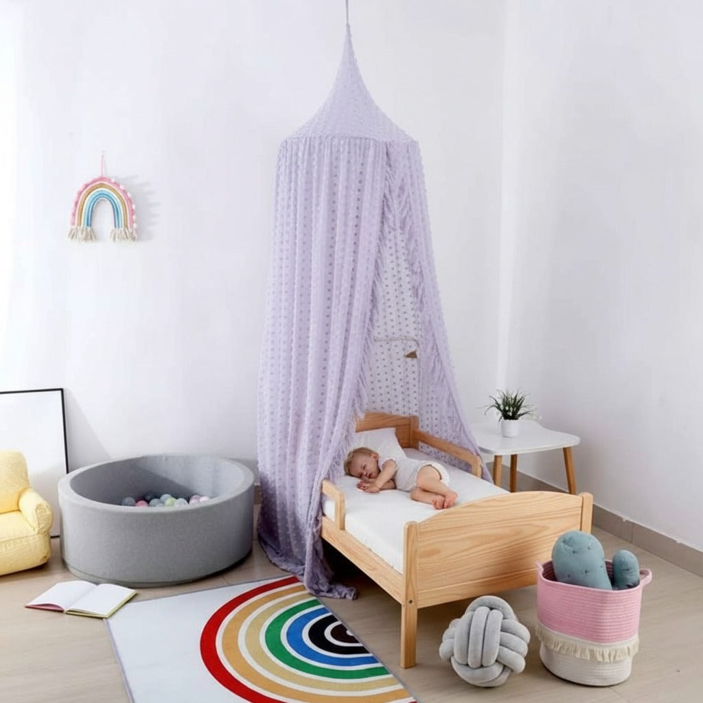 Voile pour lit bebe sommeil paisible Cocon Protecteur