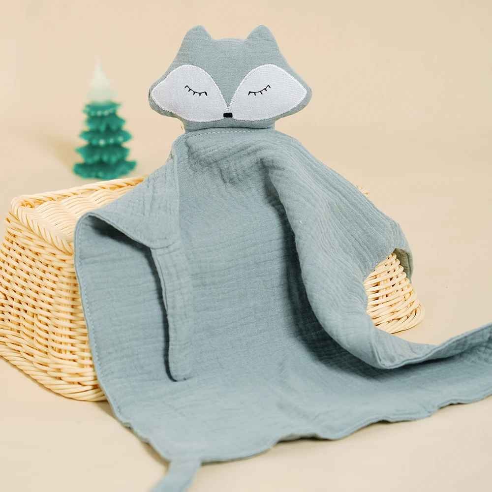 Vue d'ensemble sur Doudou bébé Renard en Coton Doux Apaisant
