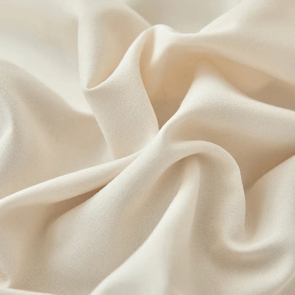 Vue sur tissu voile pour berceau couleur beige Cocon Protecteur