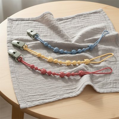 Attache tetine couleurs apaisantes Sécuri Bébé