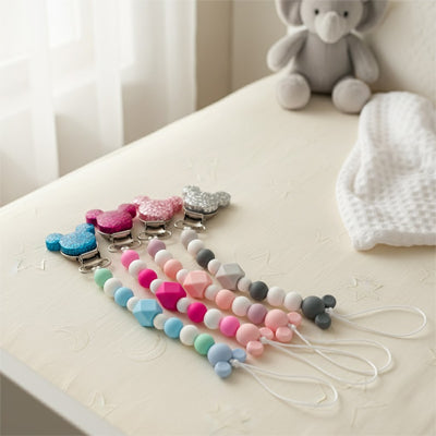 Attache tetine douce apaisante Sécurité Élégante