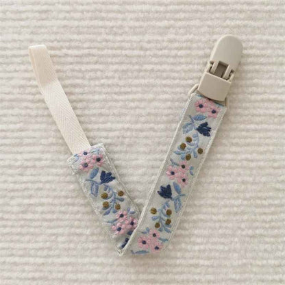 Attache tetine douce bleue Sécurité Stylée