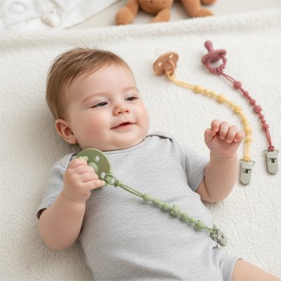 Attache tetine douce et apaisante Sécuri Bébé