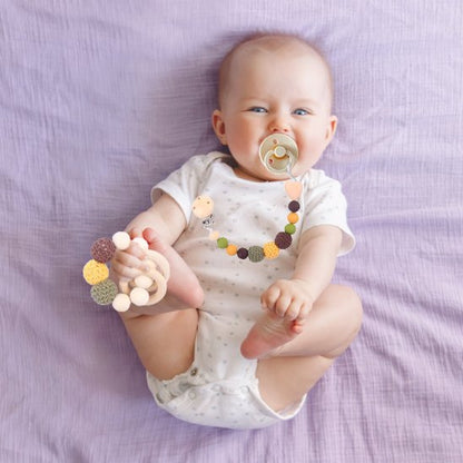 Attache tétine douce et naturelle-ÉcoTétine