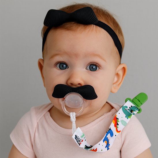 Attache tetine douce et premium Sécurité tendance