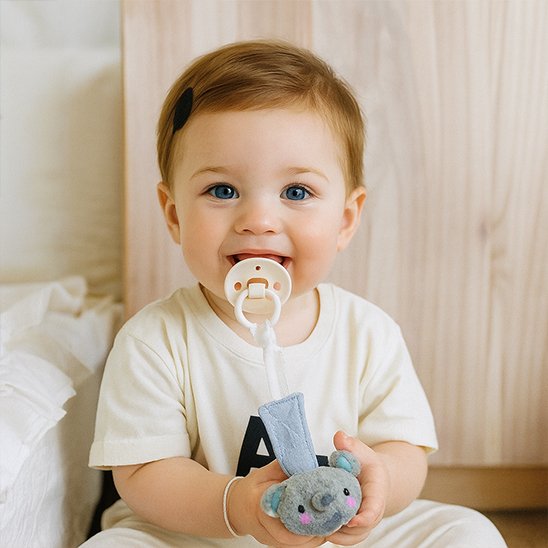 Attache tetine douce et stimulante Sécuriné