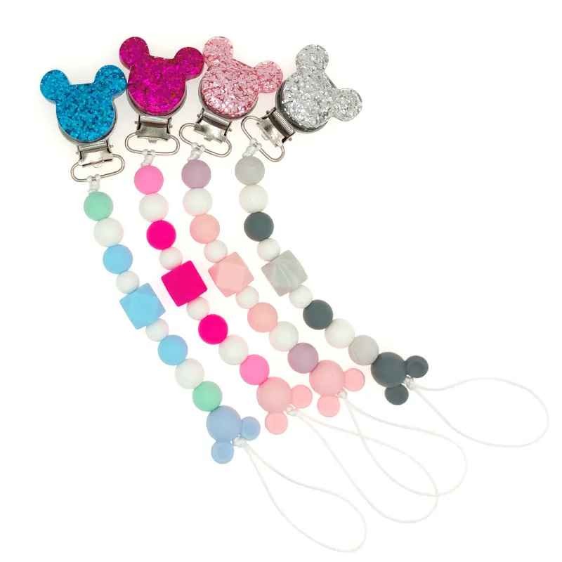 Attache tetine douce mignonne Sécurité Élégante