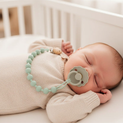 attache tetine douce verte sommeil paisible Douce Nuit