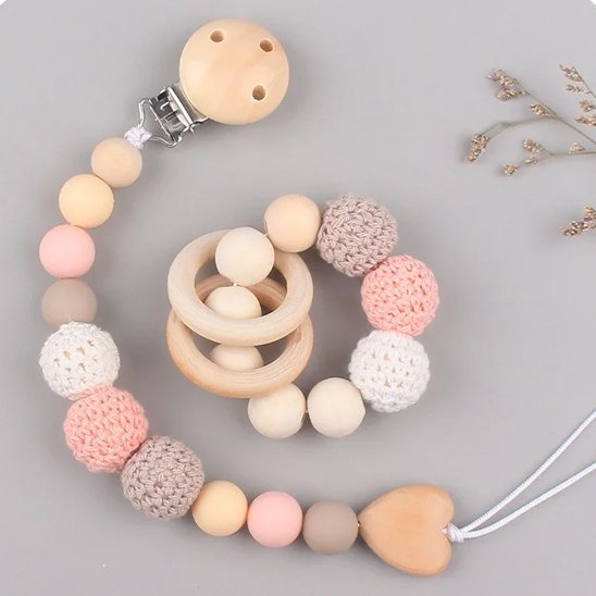 Attache tétine matériaux durables ÉcoTétine