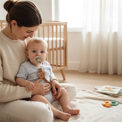 Attache tetine mignonne et pratique Sérénité Bébé
