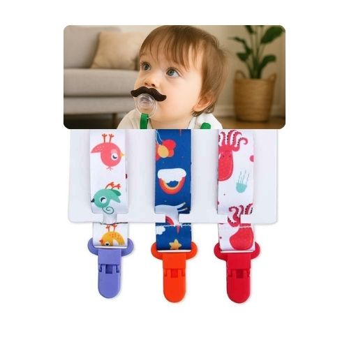 Attache tetine motif animaux Sécurité tendance