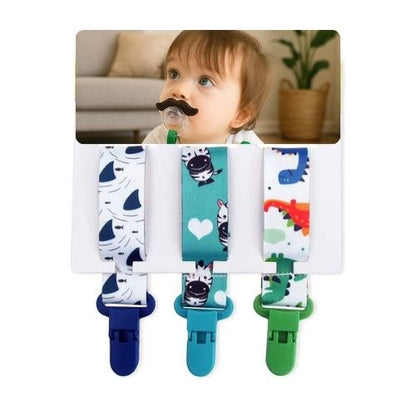 attache tetine motif dinosaure Sécurité tendance