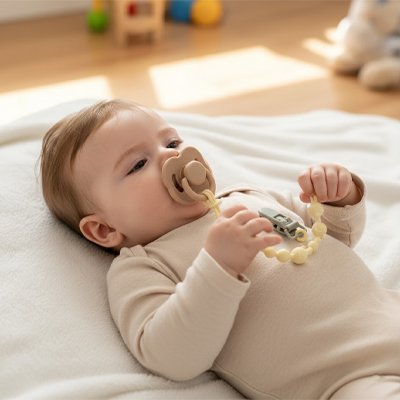 Attache tetine pour un sommeil paisible Sécuri Bébé
