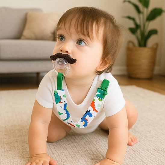 Attache tetine sans danger pour bébé Sécurité tendance