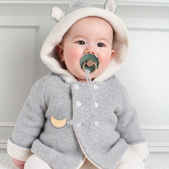 Attache tetine sécurisée et pratique Bois de Lune