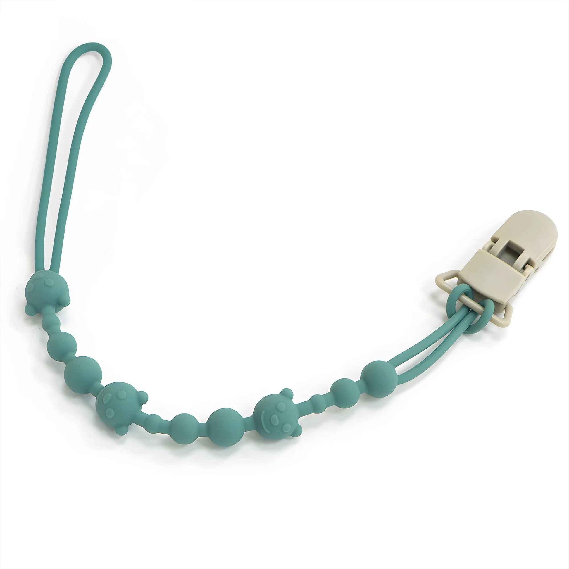 attache tetine verte Sécuri-Bébé