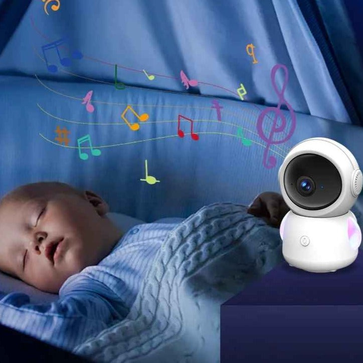 babyphone caméra avec berceuses WiFi 3MP SecuBaby
