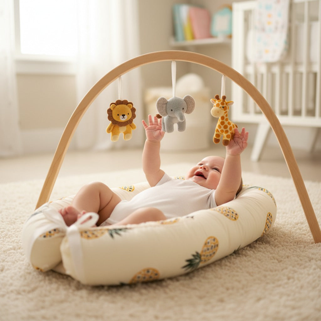 bebe cocon coin jeux chaleureux berceauportablebébé ananas