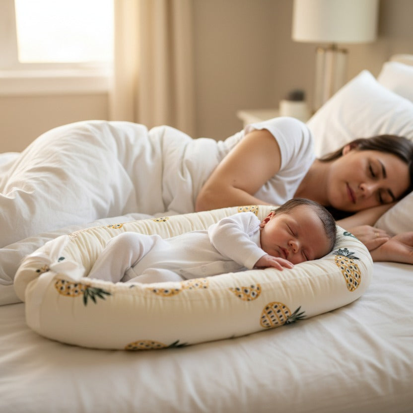 bebe cocon pratique sécurisé berceauportablebébé ananas
