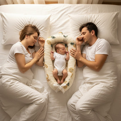 bebe cocon sommeil paisible - berceauportablebébé ananas