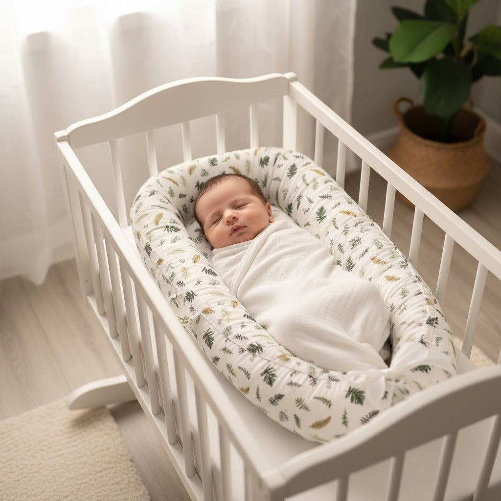 bebe cocon sommeil paisible protecteur - BerceauPortableBébé - Pelouse