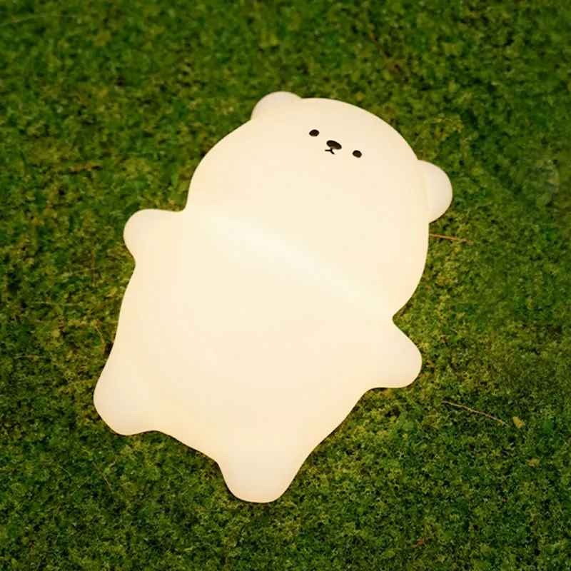 bebe veilleuse ours douce forme mignonne SleepyBear