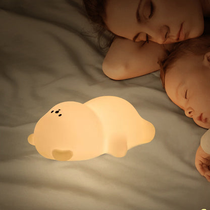 bebe veilleuse ours lumière douce rassurante SleepyBear