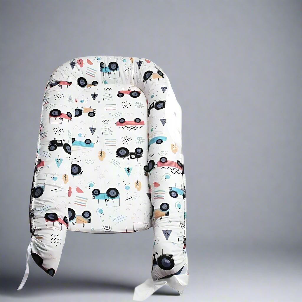 Berceau bébé léger facile transporter nidportablebébé voiture bleue