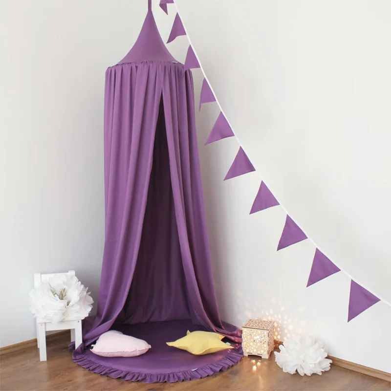berceau voile violet douillet Cocon Nuit