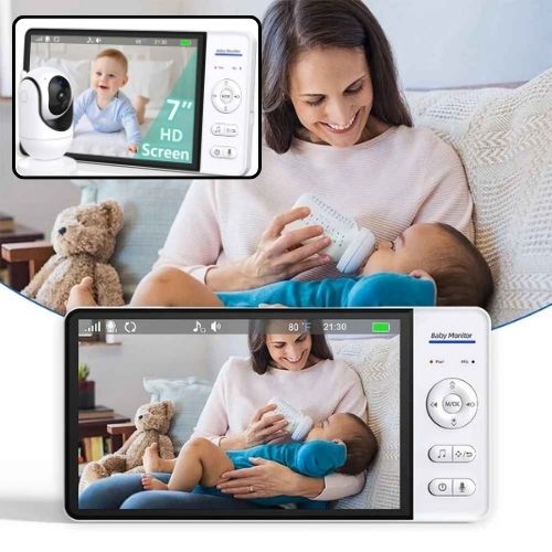 camera babyphone avec alarme alimentation SerenoView