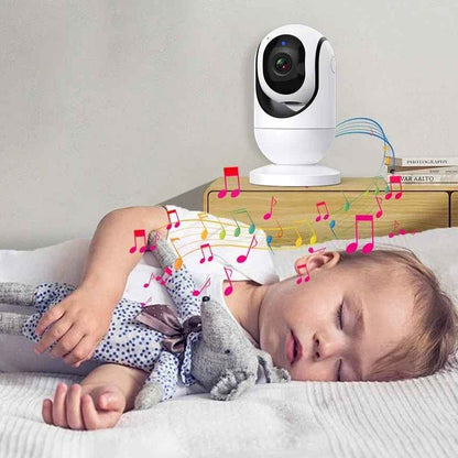 camera babyphone avec mélodies SerenoView