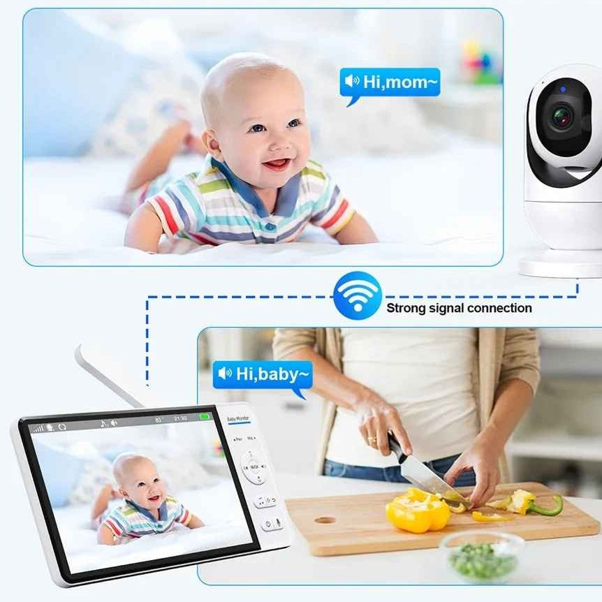 camera babyphone vision bidirectionnelle SerenoView