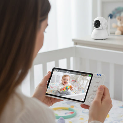 camera bebe compact parents modernes VisionSecure