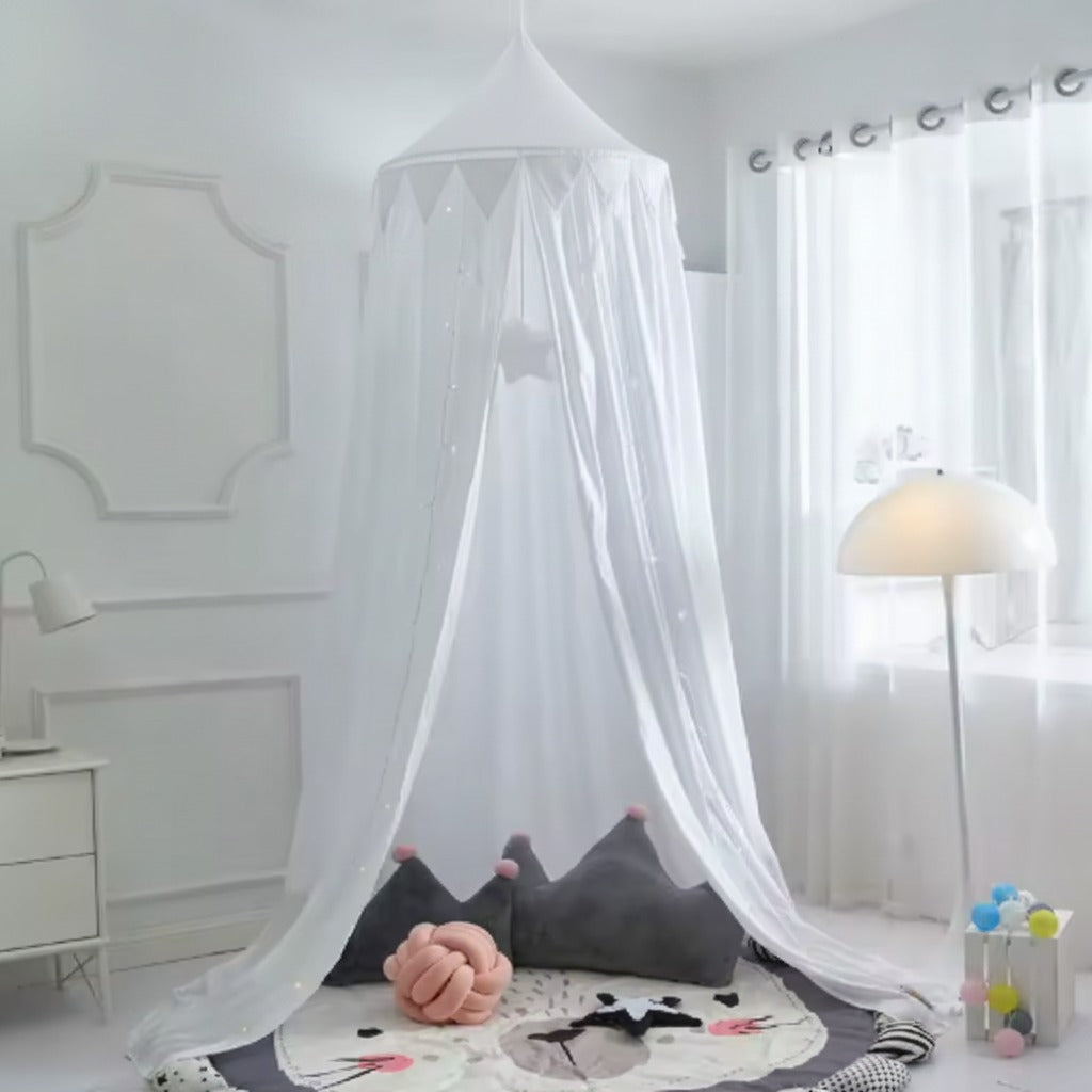 ciel de bebe blanc aire jeu chaleureux cocon apaisant