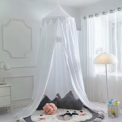 ciel de bebe blanc aire jeu chaleureux cocon apaisant
