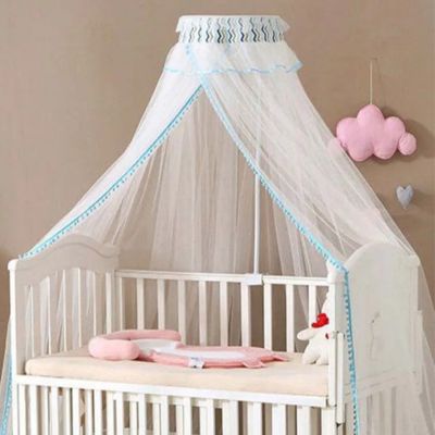 Ciel de lit bebe blanc Voile de Nuit