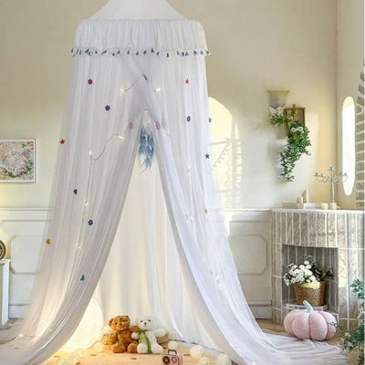 ciel de lit bébé coin jeux twinkle-nest blanc Sommeil Paisible Bébé