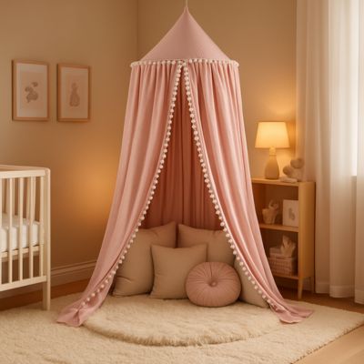 Ciel de lit bebe espace de jeu chaleureux Canopée Câline