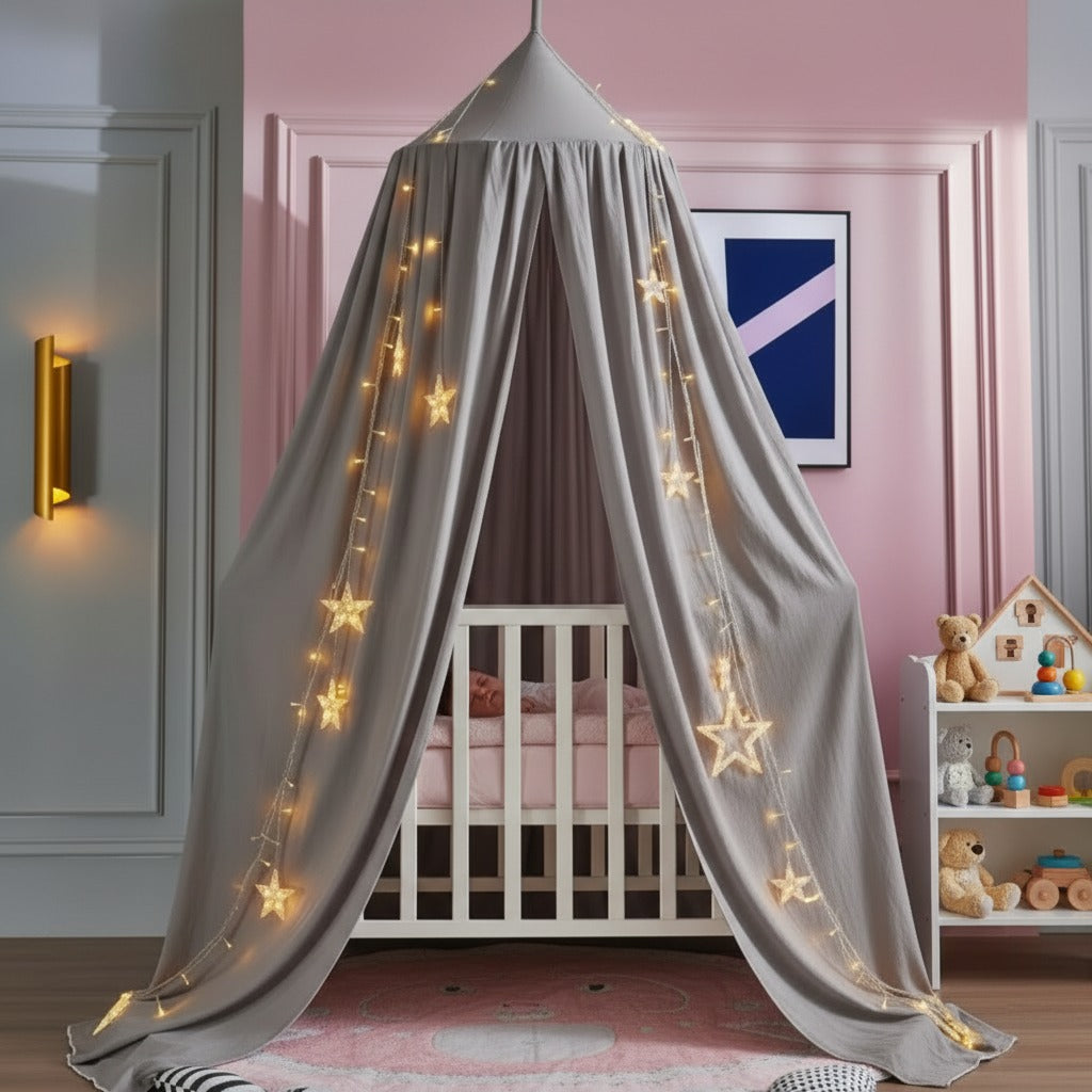ciel de lit bébé garçon protecteur - cocon apaisant