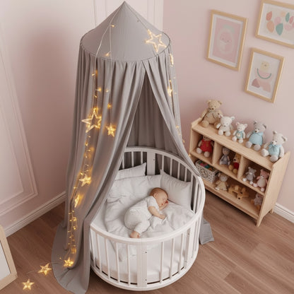 ciel de lit bébé garçon sommeil paisible - cocon apaisant