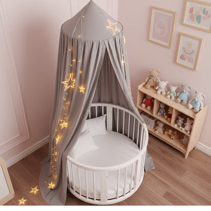ciel de lit bébé garçon suspendu - cocon apaisant