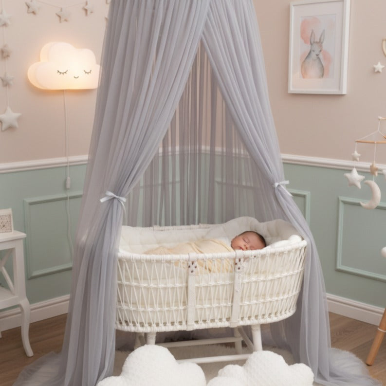 ciel de lit berceau protecteur sommeil serein - moustiquaire bébé