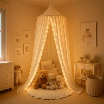 Ciel de lit coin de jeu chaleureux Dodo Coton