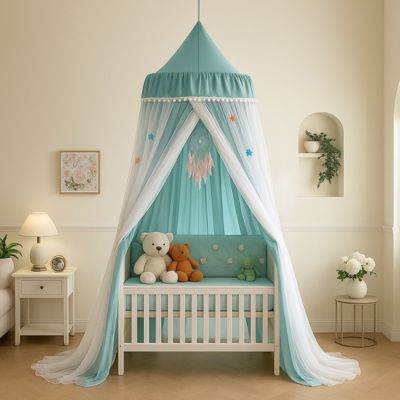 Ciel de lit léger sommeil paisible petite cachette