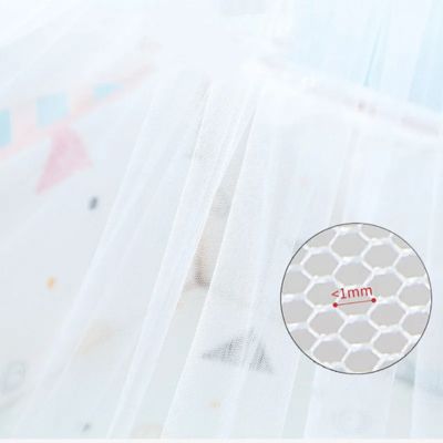 Ciel de lit moustiquaire léger détail maille Voile de Nuit