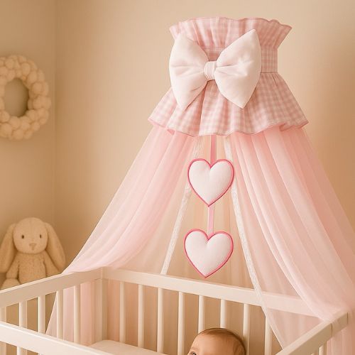 Ciel de lit pour fille léger Papillon de Nuit